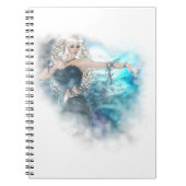 Fantasy Sky Siren Vignette Notitieboek (Voorkant)