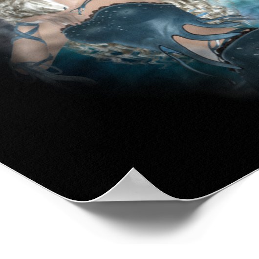 Fantasy Sky Siren Vignette Poster (Hoek)