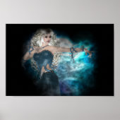 Fantasy Sky Siren Vignette Poster (Voorkant)
