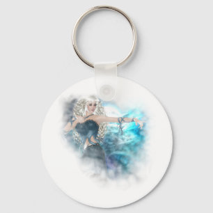 Fantasy Sky Siren Vignette Sleutelhanger