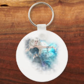Fantasy Sky Siren Vignette Sleutelhanger (Voorkant)