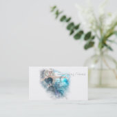 Fantasy Sky Siren Vignette Visitekaartje (Staand voorkant)