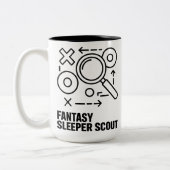 Fantasy Sleeper Scout Tweekleurige Koffiemok (Links)