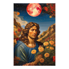 *~* Fantasy Soldeir van God AP50 Universum Aarde Foto Afdruk