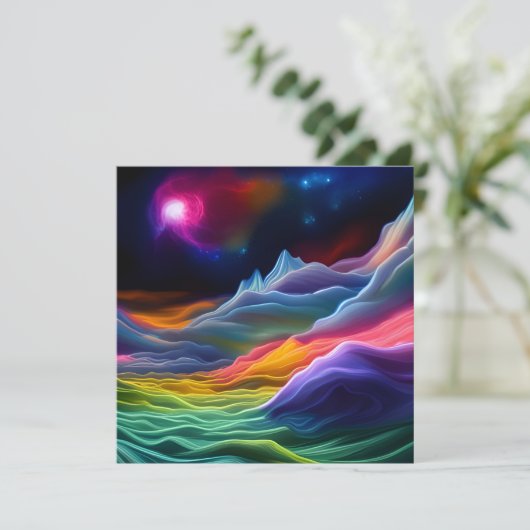 Fantasy Space Escape Kaart (Staand voorkant)