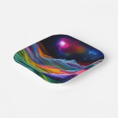 Fantasy Space Escape Papieren Bordje (Gebogen)