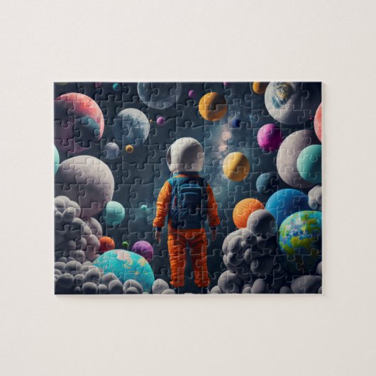Fantasy Space Kind Legpuzzel (Horizontaal)