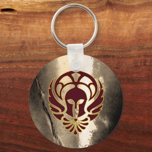 Fantasy Spartan Warrior Sleutelhanger (Voorkant)
