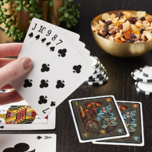 Fantasy Speelkaarten Middeleeuwse Koninklijke St