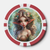 Fantasy speelkaarten pokerfiches poker chips (Voorkant)