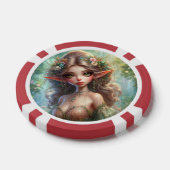 Fantasy speelkaarten pokerfiches poker chips (Enkel)