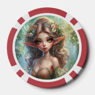 Fantasy speelkaarten pokerfiches poker chips