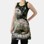 Fantasy Speelse Otter Beeldje Schort (Insitu)
