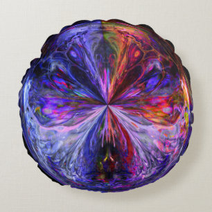 Fantasy Sphere Rond Kussen