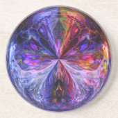 Fantasy Sphere Zandsteen Onderzetter (Voorkant)