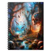Fantasy Spiraal Foto Notitieboek (Voorkant)