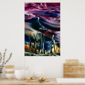 Fantasy Spires Poster (Keuken)