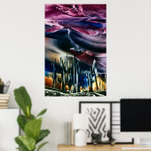 Fantasy Spires Poster (Thuiskantoor)