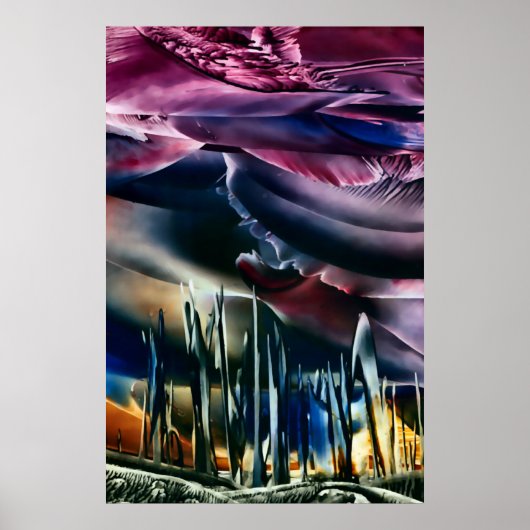 Fantasy Spires Poster (Voorkant)