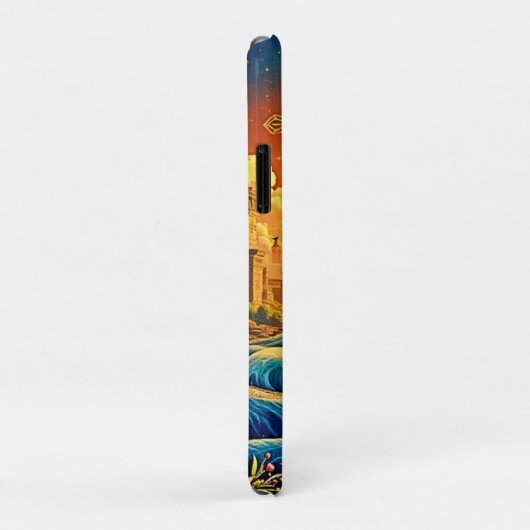 Fantasy Spirituele stad Case-Mate iPhone Case (Achterkant/rechts)