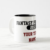 Fantasy Sports - Uw teamnaam - Mok (Voorkant links)