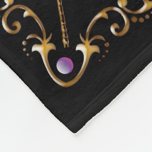 Fantasy sprookje bruiloft fleece deken (Hoek)