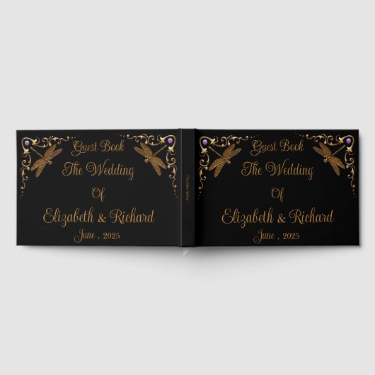 Fantasy sprookje bruiloft gastenboek (Volledig)