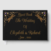 Fantasy sprookje bruiloft gastenboek (Voorkant)