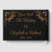 Fantasy sprookje bruiloft gastenboek (Achterkant)