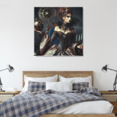 Fantasy Sprookje Elegant Evil Queen Canvas Afdruk (Insitu (Slaapkamer))