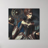 Fantasy Sprookje Elegant Evil Queen Canvas Afdruk (Voorkant)