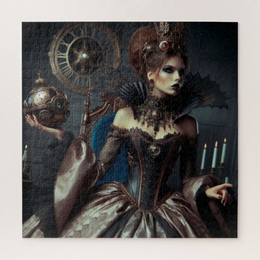 Fantasy Sprookje Elegant Evil Queen Legpuzzel (Verticaal)