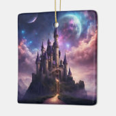 Fantasy Sprookje Kasteel Keramisch Ornament (Links)