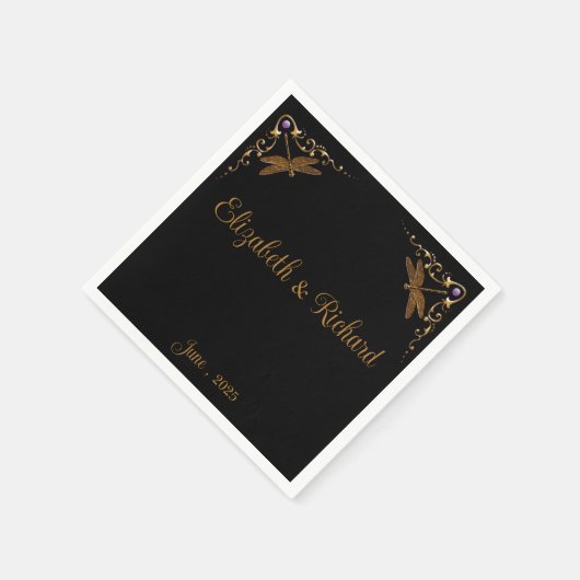 Fantasy Sprookjeshuwelijk Servet (Hoek)