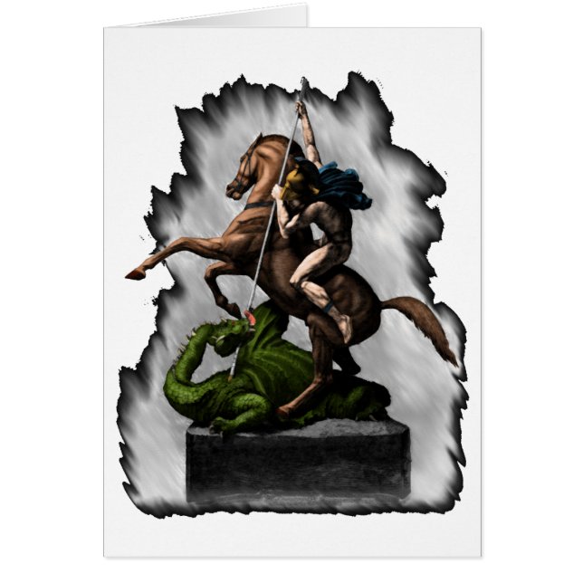 Fantasy St. George Dragon England Mythology (Voorkant)