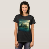 Fantasy Stad van Atlantis (3) T-shirt (Voorkant volledig)