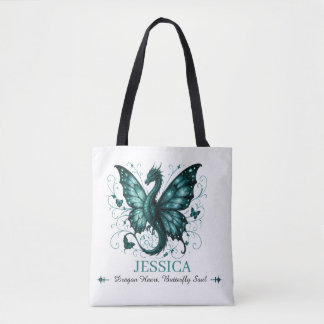 Fantasy Stadiontas met Aangepaste Naam Tote Bag
