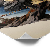 Fantasy Stadsplattegrond Poster (Hoek)