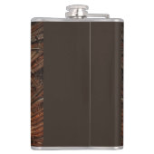 Fantasy Steampunk  Blue Guitar Waterverf Heupfles (Achterkant)