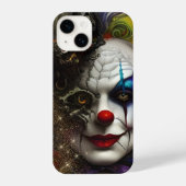 Fantasy Steampunk Evil Clown iPhone Hoesje (Achterkant)