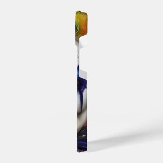 Fantasy Steampunk Evil Clown iPhone Hoesje (Linkerkant)