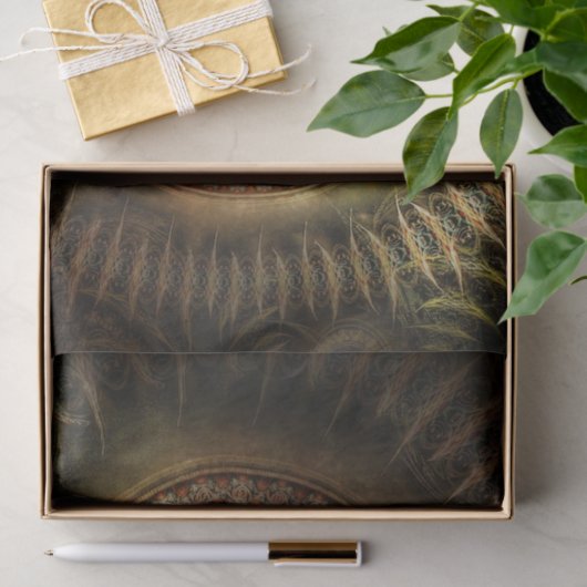 fantasy Steampunk Lady B Tissuepapier (Geschenk)