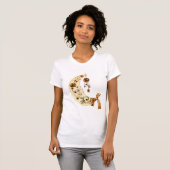 Fantasy Steampunk Moon T-shirt (Voorkant volledig)