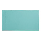 Fantasy Steampunk Oranje Butterfly Aqua Waterverf Kussensloop (Achterkant-Links)