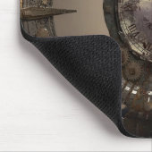 Fantasy Steampunk Punk Face Metal Cograd Iron Muismat (Hoek)