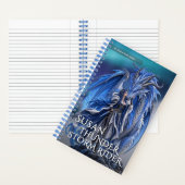 Fantasy Storm Draak Mythisch Avontuur Notitieboek (Binnen)