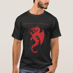 Fantasy Stroke Dragon kunst merchandise T-shirt