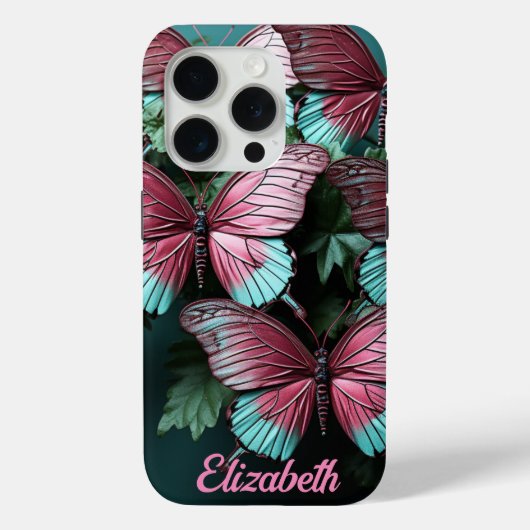 Fantasy style butterflies Case-Mate iPhone case (Achterkant)