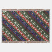 Fantasy Style Ugly Sweater Pattern Deken (Voorkant)