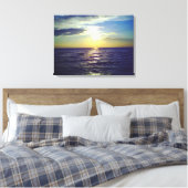 Fantasy Sunset 1 op Canvas Afdruk (Insitu (Slaapkamer))